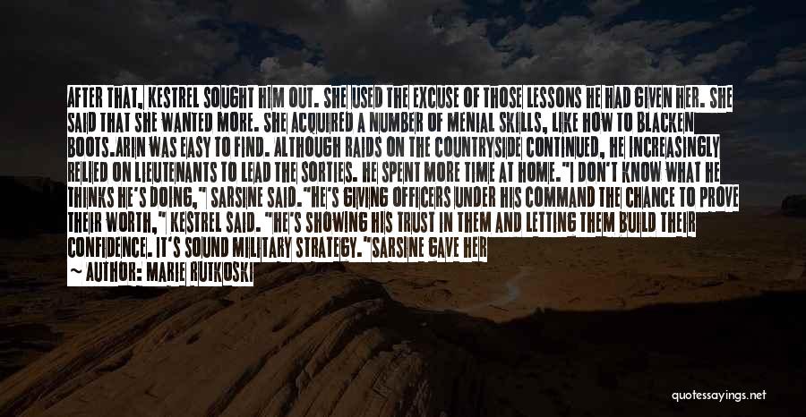 Military Command Quotes By Marie Rutkoski