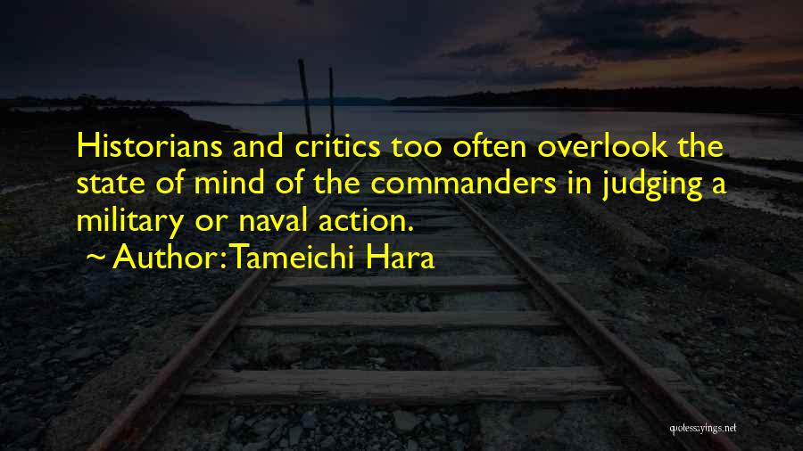 Military Commanders Quotes By Tameichi Hara