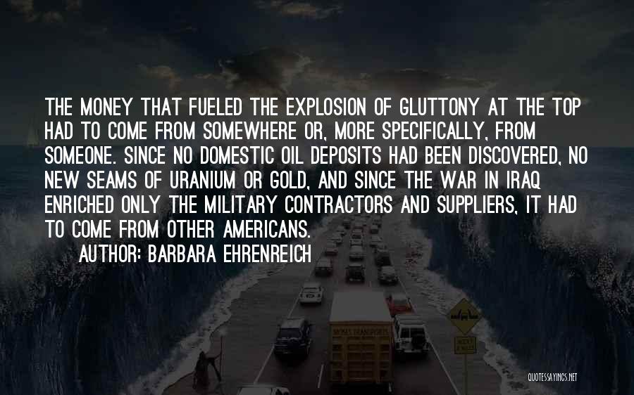 Military Contractors Quotes By Barbara Ehrenreich