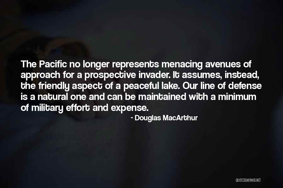 Military Defense Quotes By Douglas MacArthur