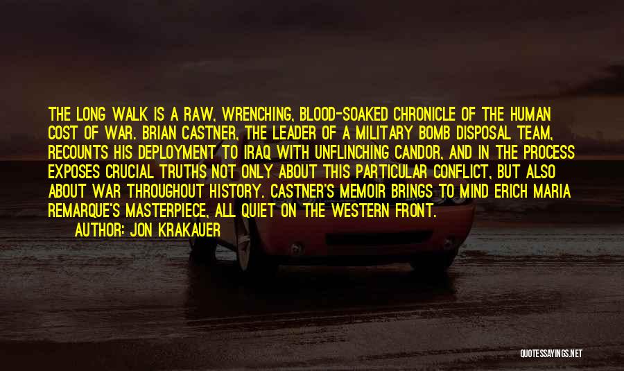Military Deployment Quotes By Jon Krakauer