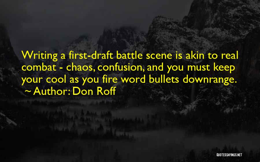 Military Draft Quotes By Don Roff