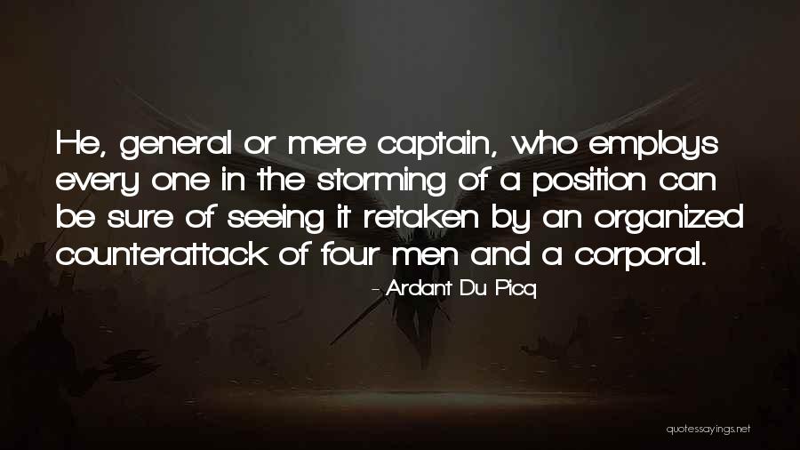 Military General Quotes By Ardant Du Picq Military General Quotes By Ardant Du Picq