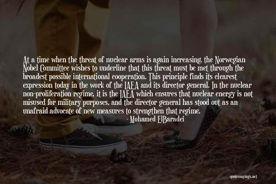 Military General Quotes By Mohamed ElBaradei Military General Quotes By Mohamed ElBaradei