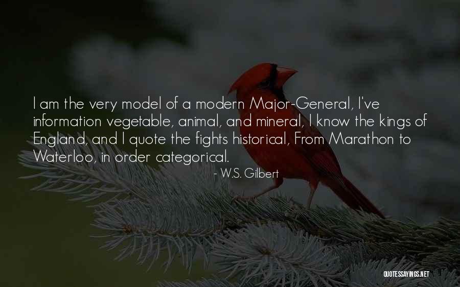 Military General Quotes By W.S. Gilbert Military General Quotes By W.S. Gilbert