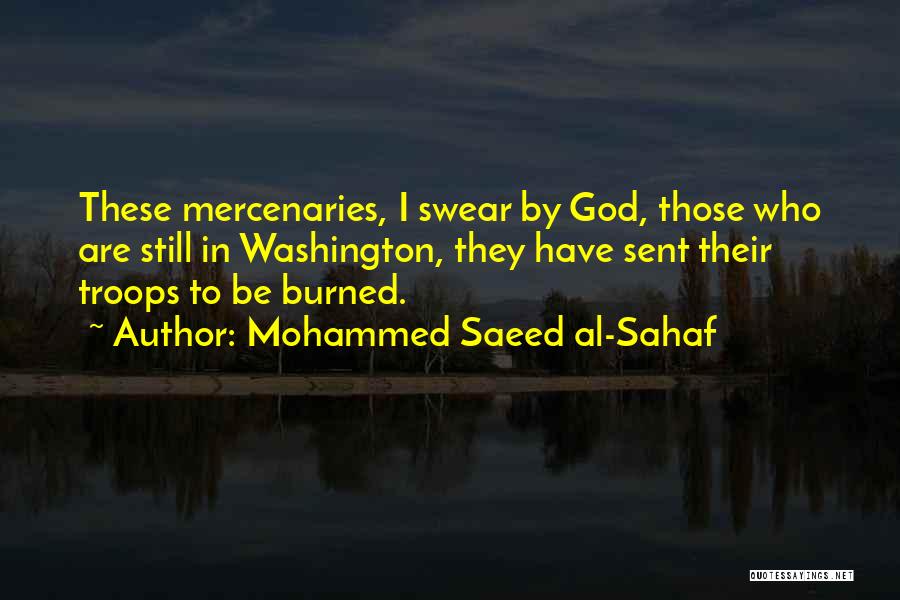 Military God Quotes By Mohammed Saeed Al-Sahaf