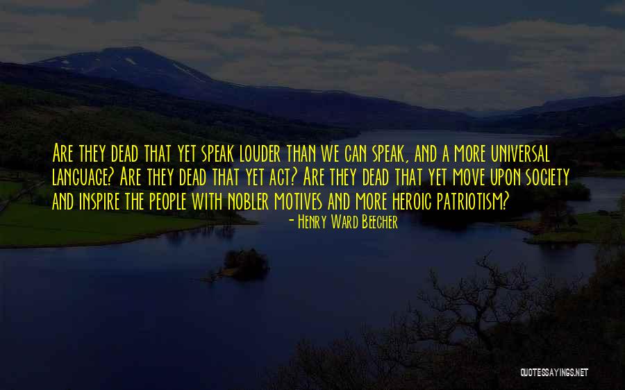 Military Memorial Day Quotes By Henry Ward Beecher