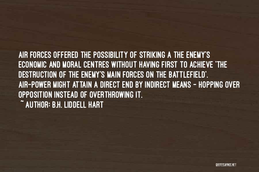Military Might Quotes By B.H. Liddell Hart
