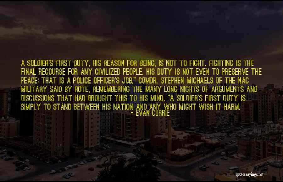 Military Might Quotes By Evan Currie Military Might Quotes By Evan Currie