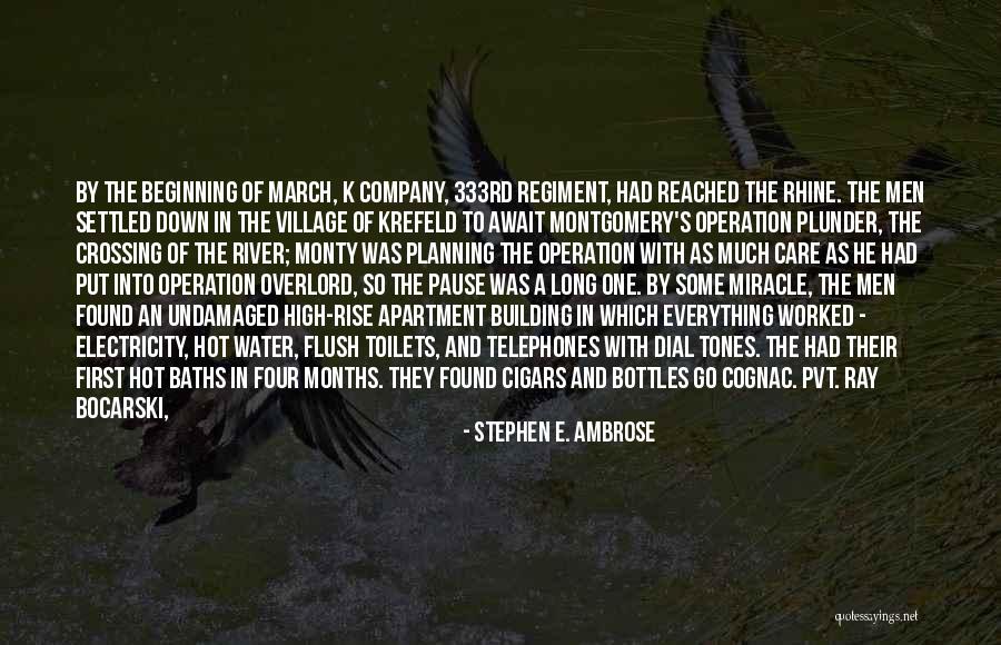 Military Officer Quotes By Stephen E. Ambrose