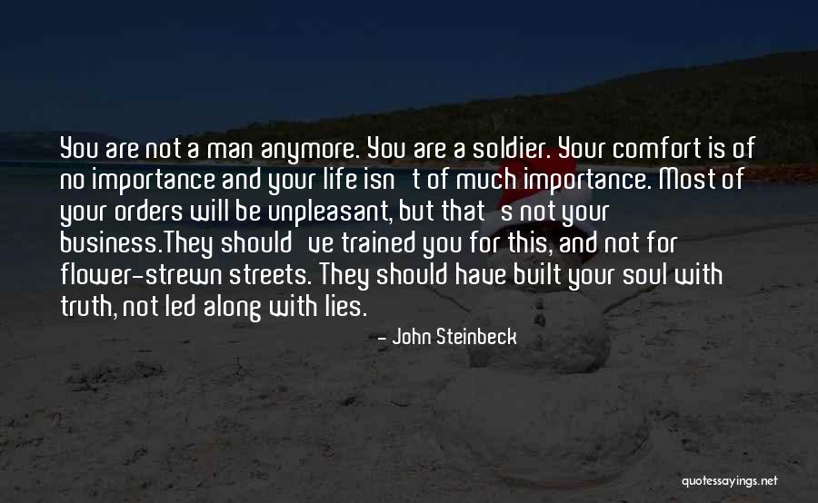 Military Orders Quotes By John Steinbeck