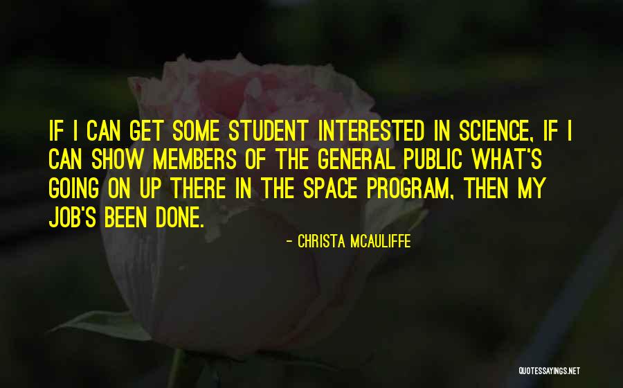Military Pilot Funny Quotes By Christa McAuliffe