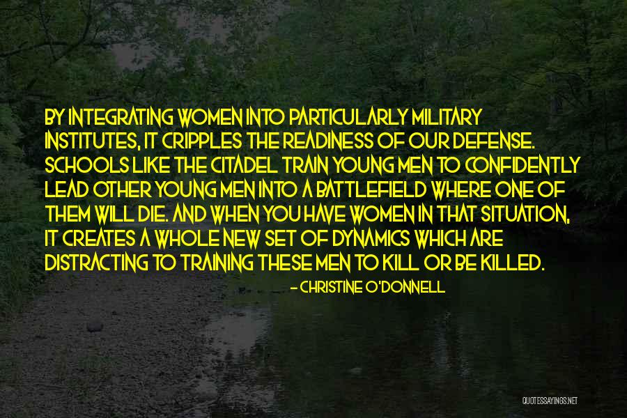 Military Readiness Quotes By Christine O'Donnell Military Readiness Quotes By Christine O'Donnell