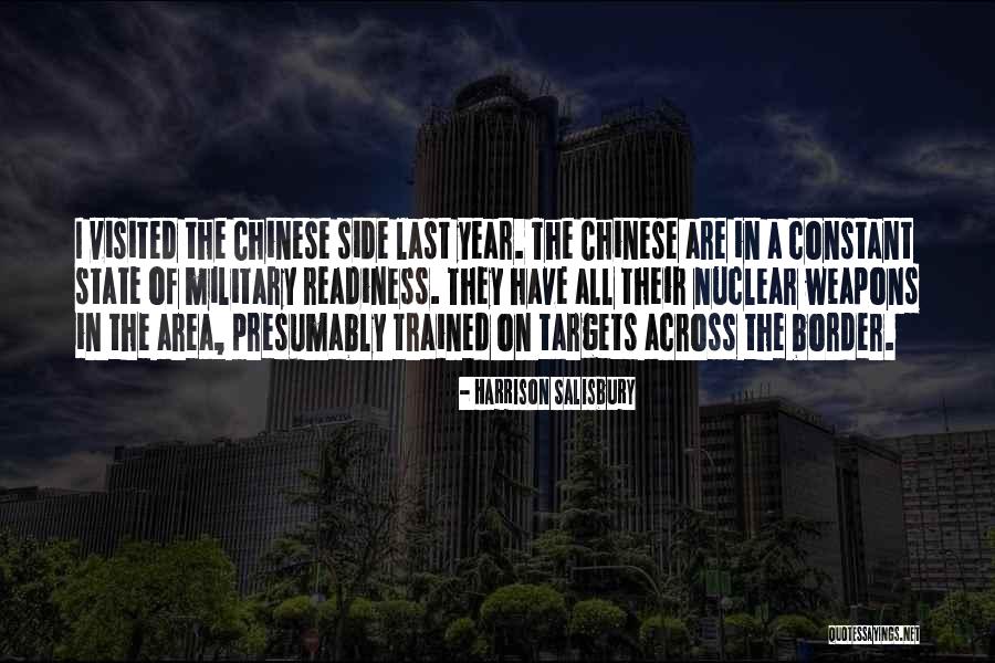 Military Readiness Quotes By Harrison Salisbury Military Readiness Quotes By Harrison Salisbury