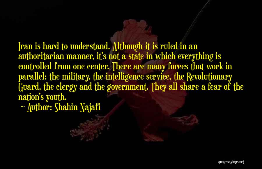 Military Service Quotes By Shahin Najafi