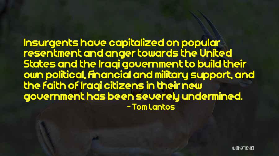 Military Support Quotes By Tom Lantos Military Support Quotes By Tom Lantos