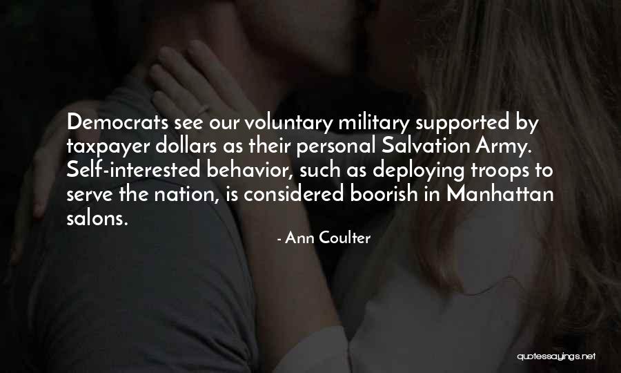 Military Troops Quotes By Ann Coulter Military Troops Quotes By Ann Coulter