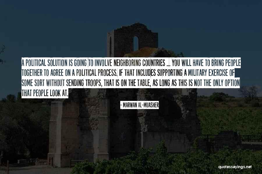 Military Troops Quotes By Marwan Al-Muasher Military Troops Quotes By Marwan Al-Muasher