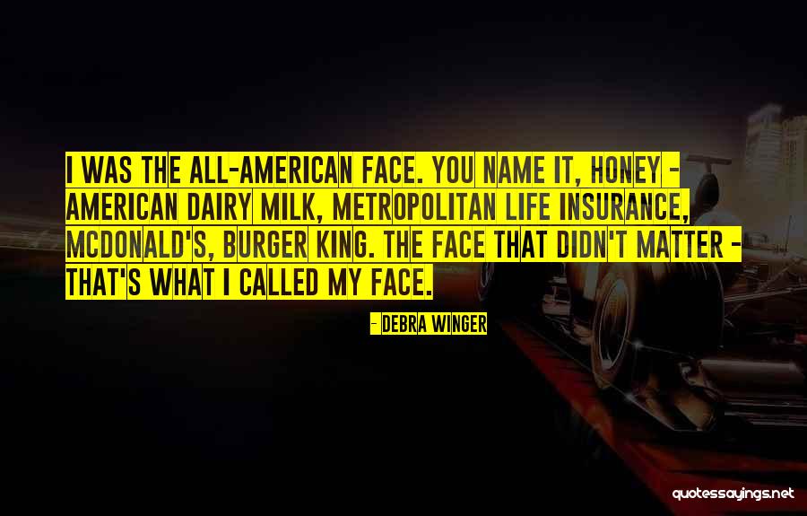 Milk And Honey Life Quotes By Debra Winger Milk And Honey Life Quotes By Debra Winger