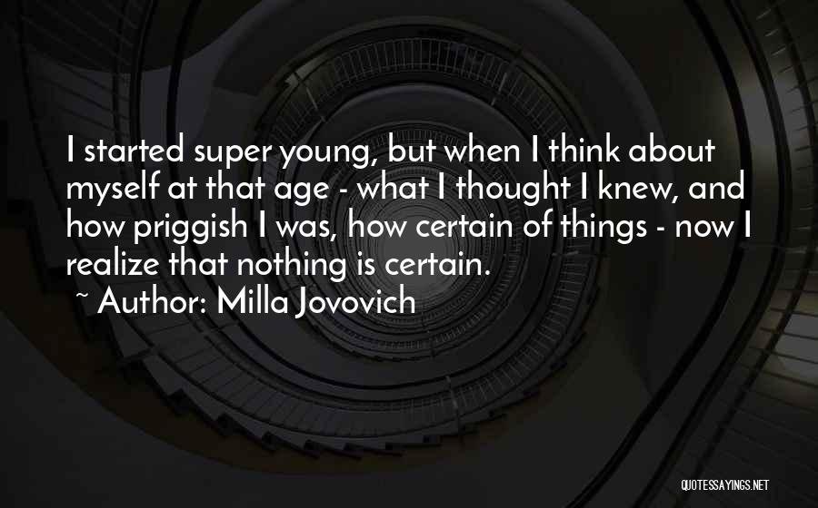 Milla Jovovich Quotes 1118464