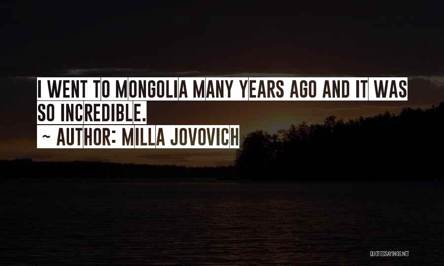 Milla Jovovich Quotes 1378686