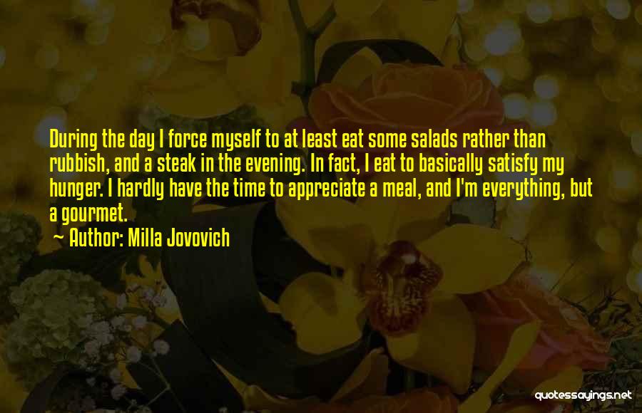 Milla Jovovich Quotes 1878293