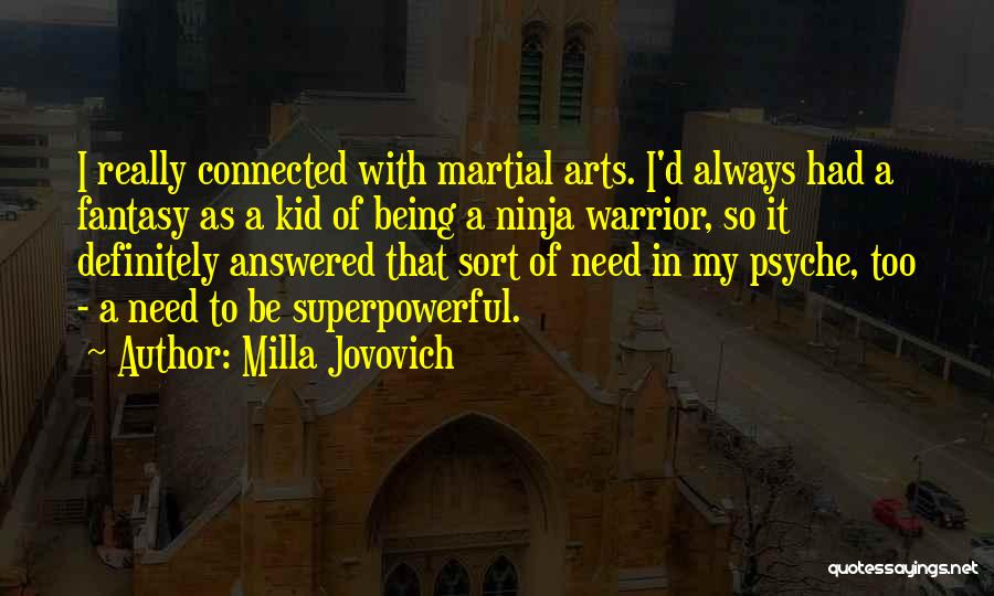 Milla Jovovich Quotes 312569