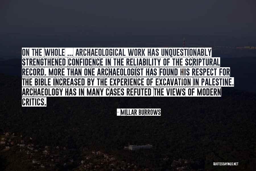 Millar Burrows Quotes 1376605