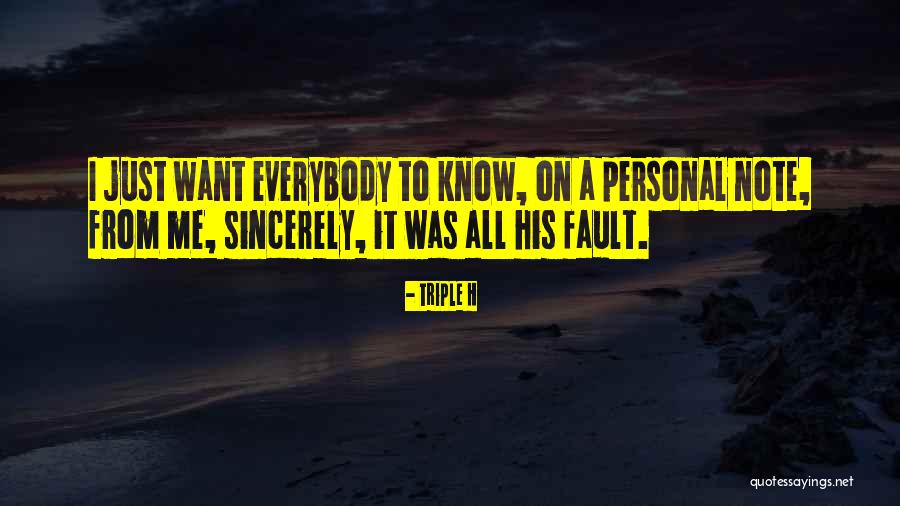 Millards Stanton Quotes By Triple H Millards Stanton Quotes By Triple H