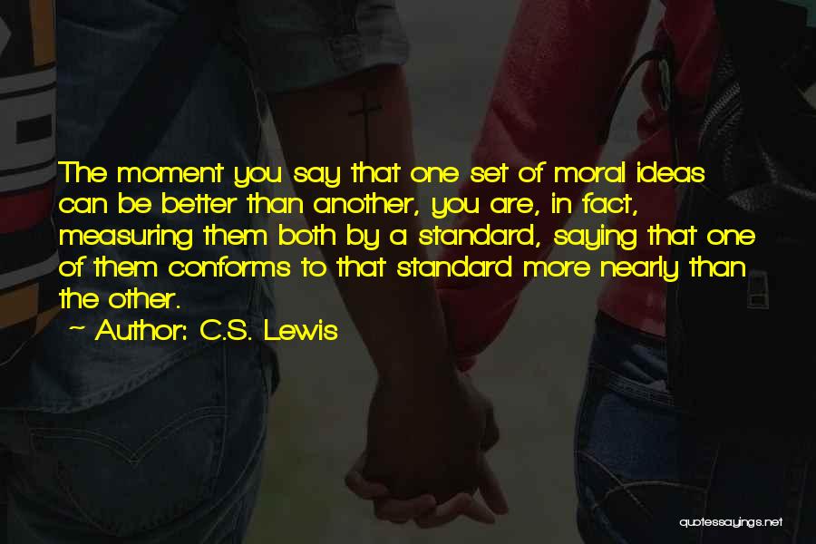 Millenet Quotes By C.S. Lewis