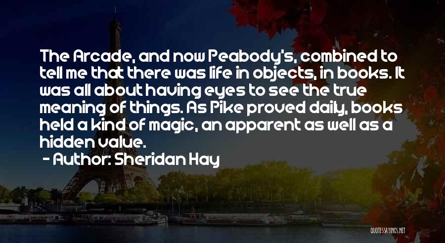 Millennialist Quotes By Sheridan Hay