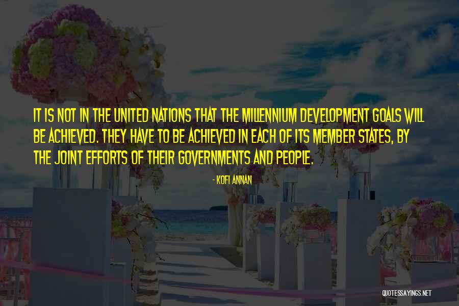 Millennium Goals Quotes By Kofi Annan Millennium Goals Quotes By Kofi Annan