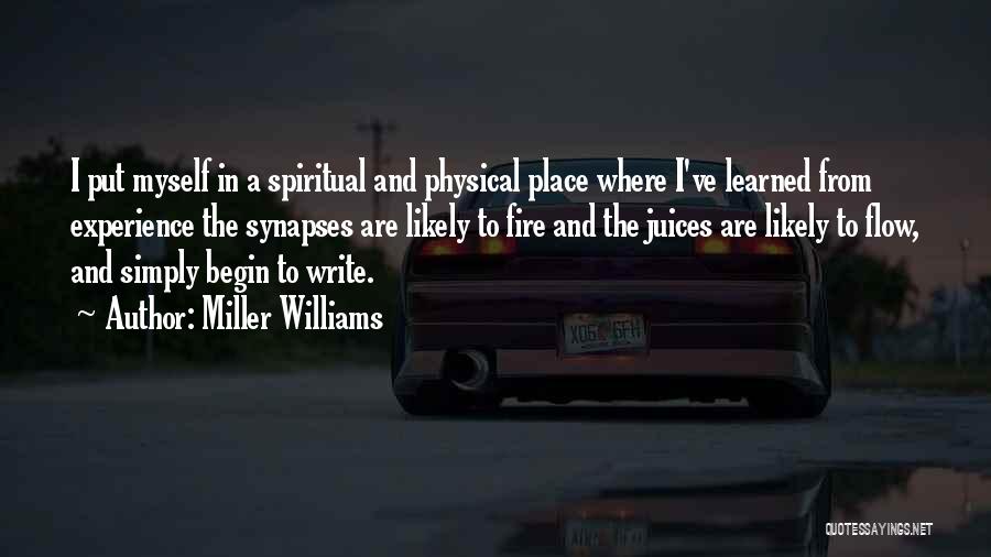 Miller Williams Quotes 732926