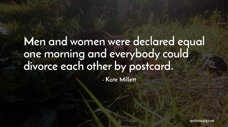 Millett Quotes By Kate Millett Millett Quotes By Kate Millett