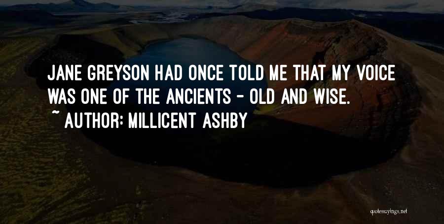 Millicent Ashby Quotes 1444487