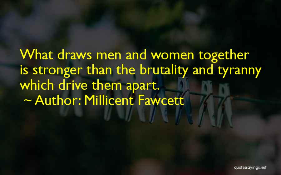 Millicent Fawcett Quotes 236471