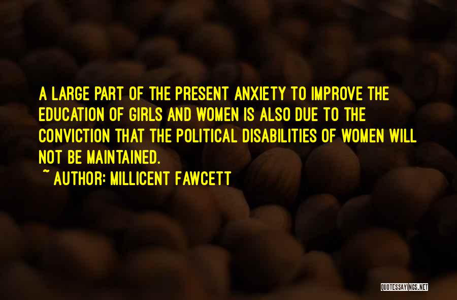 Millicent Fawcett Quotes 643479