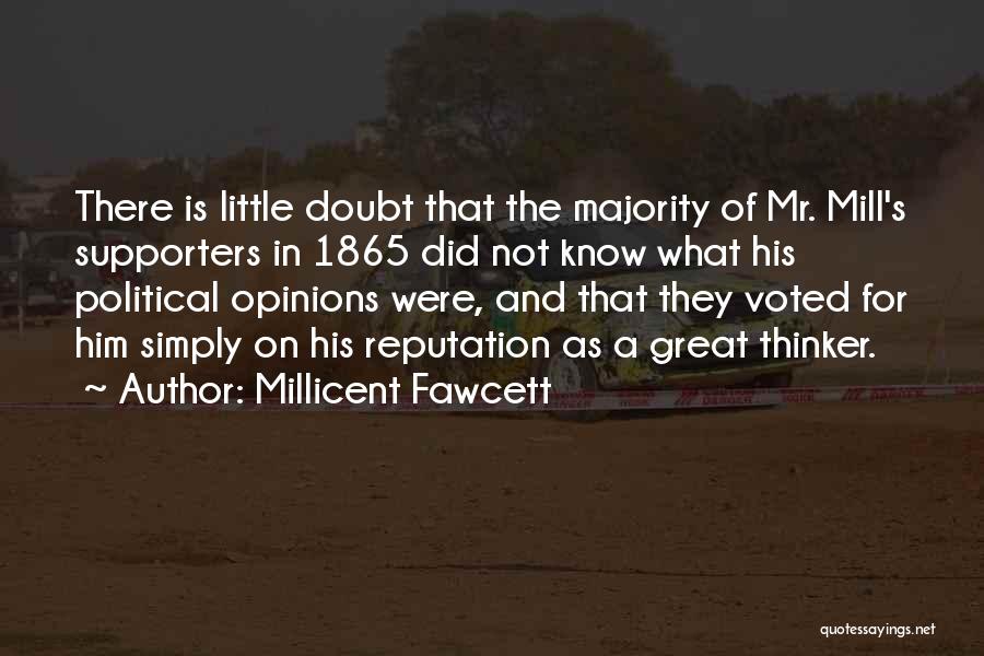 Millicent Fawcett Quotes 880824