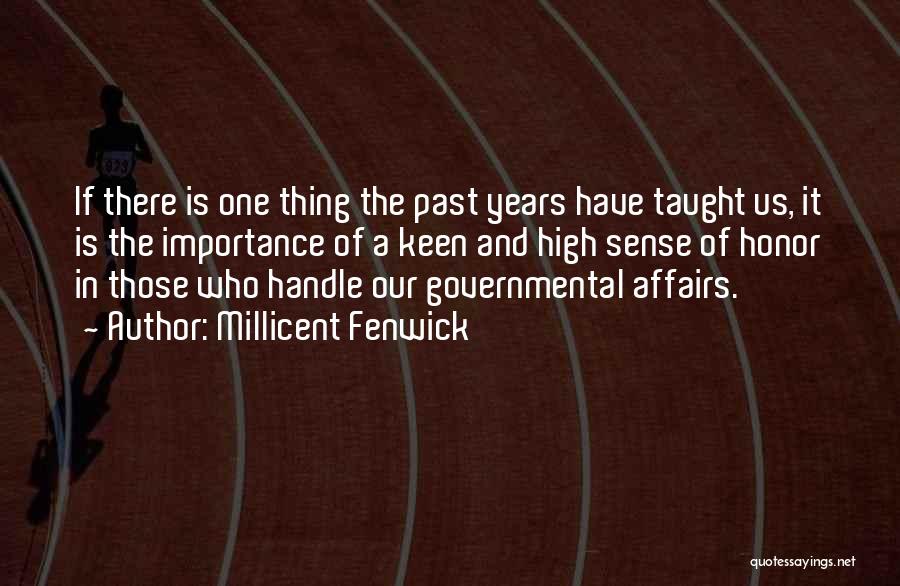 Millicent Fenwick Quotes 1350985