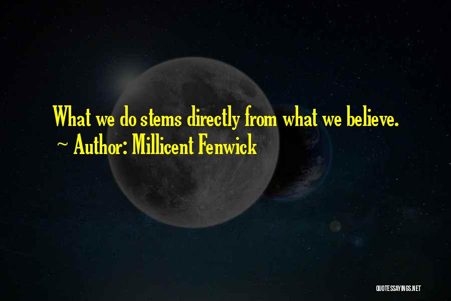 Millicent Fenwick Quotes 937818