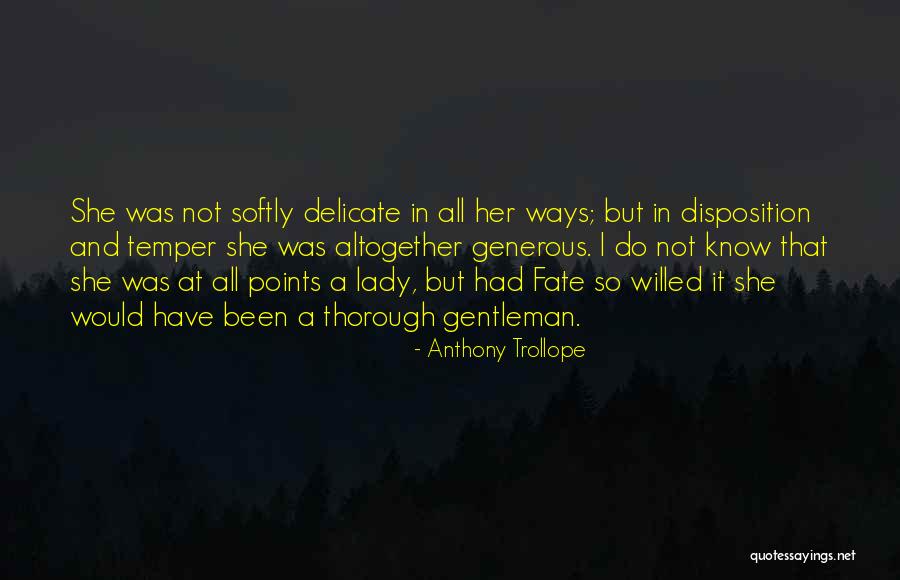 Millie Perkins Quotes By Anthony Trollope Millie Perkins Quotes By Anthony Trollope