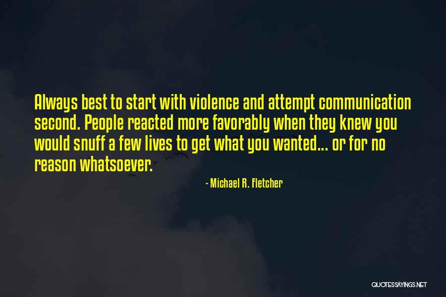 Millimeter Block Quotes By Michael R. Fletcher Millimeter Block Quotes By Michael R. Fletcher