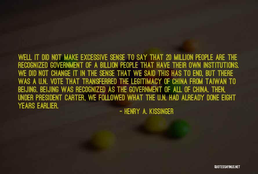 Million Billion Quotes By Henry A. Kissinger Million Billion Quotes By Henry A. Kissinger