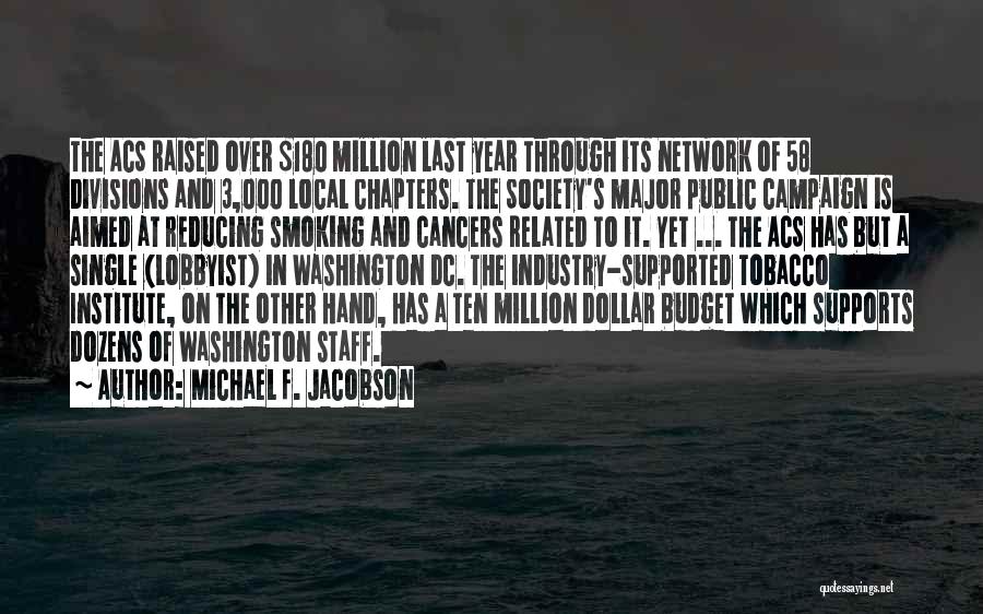 Million Dollar Quotes By Michael F. Jacobson