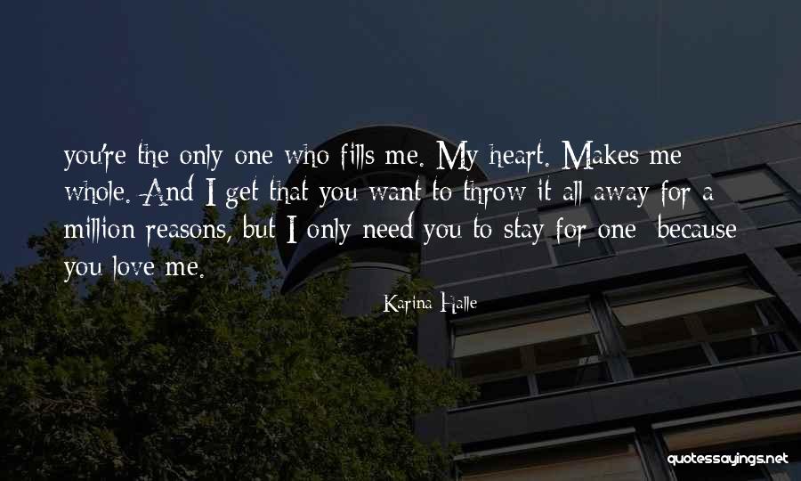 Million Reasons Quotes By Karina Halle Million Reasons Quotes By Karina Halle