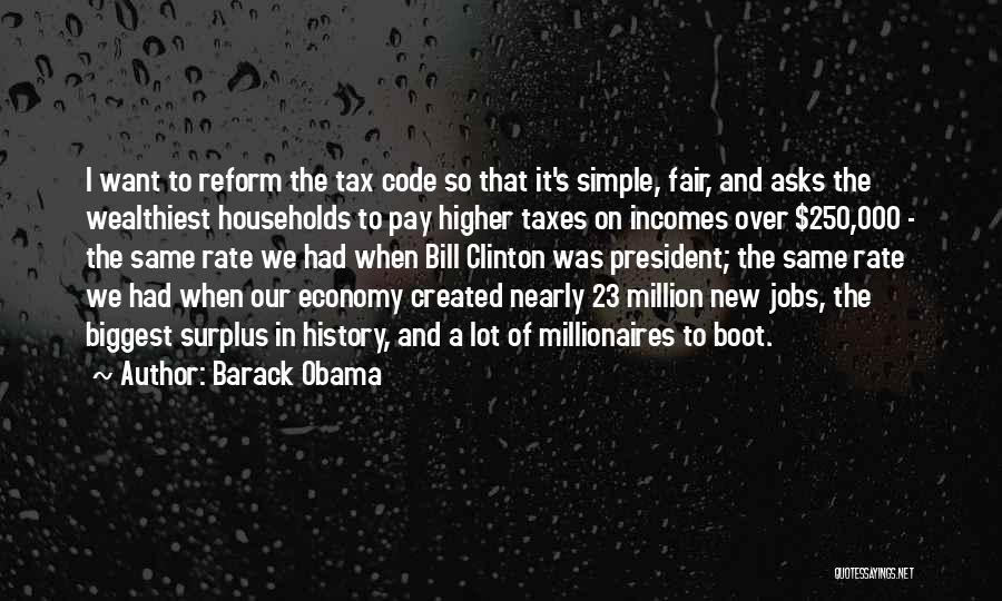 Millionaires Quotes By Barack Obama