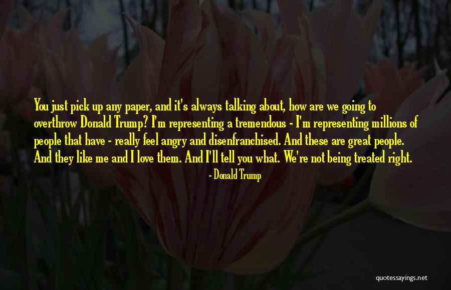 Millions Of Love Quotes By Donald Trump Millions Of Love Quotes By Donald Trump