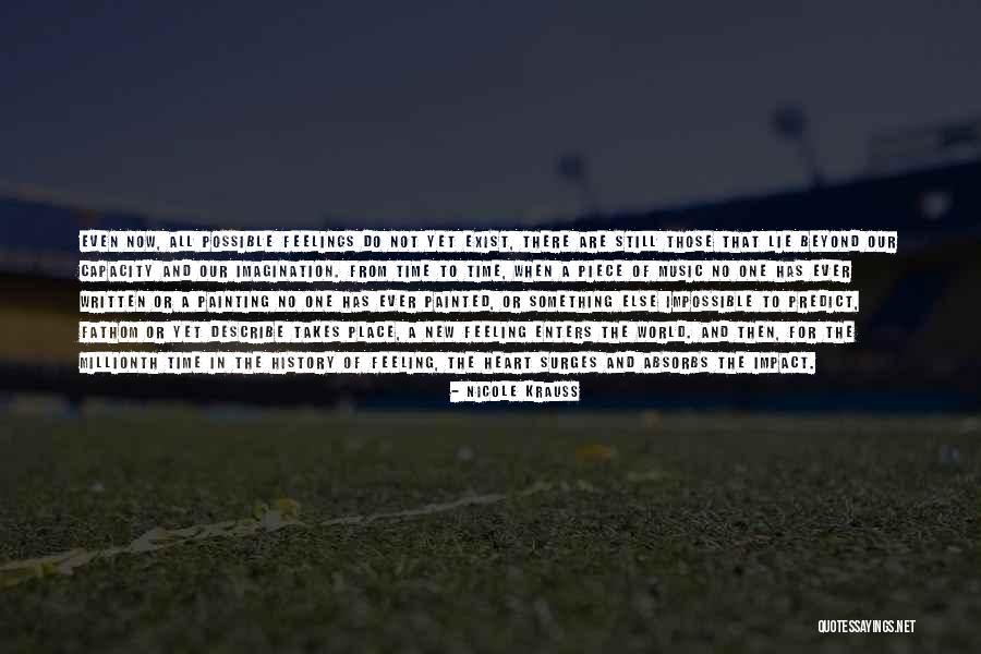 Millionth Place Quotes By Nicole Krauss Millionth Place Quotes By Nicole Krauss