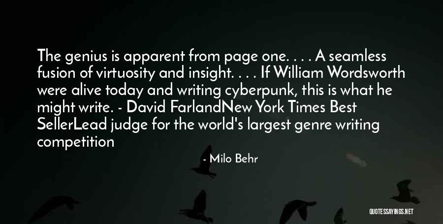 Milo Behr Quotes 1177239