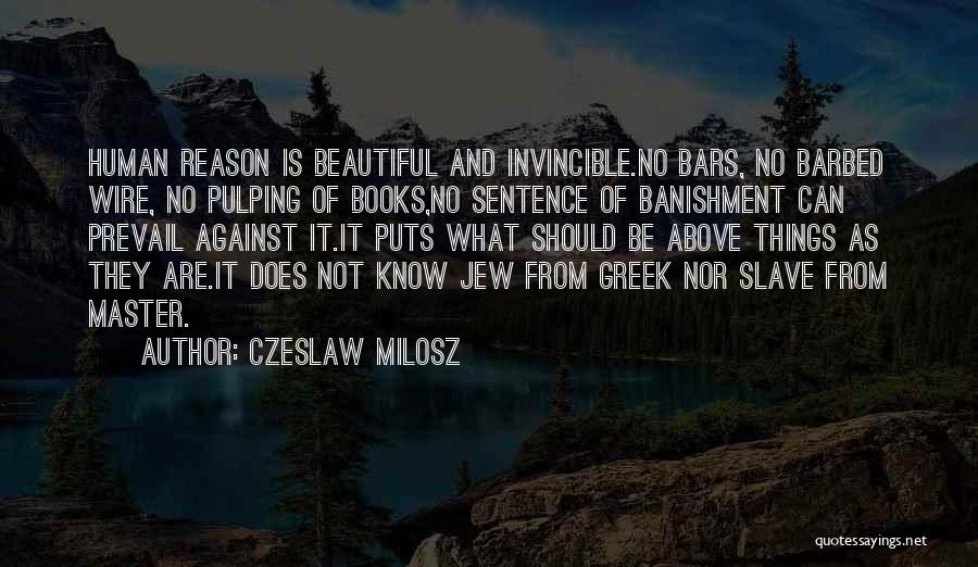 Milosz Quotes By Czeslaw Milosz